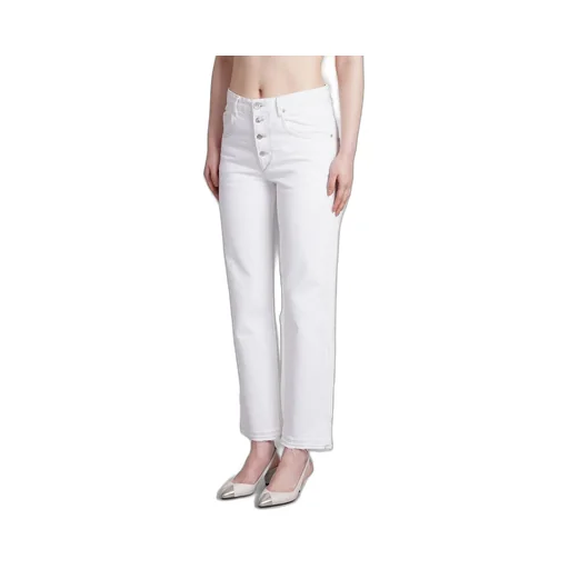 High-Rise Straight Leg Jeans