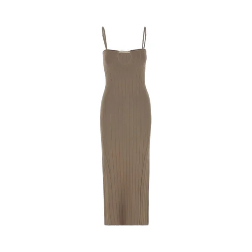 Ribbed Knit Maxi Dress