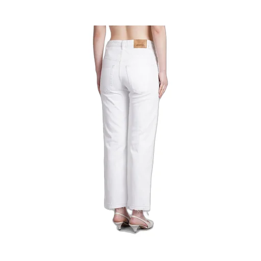 High-Rise Straight Leg Jeans