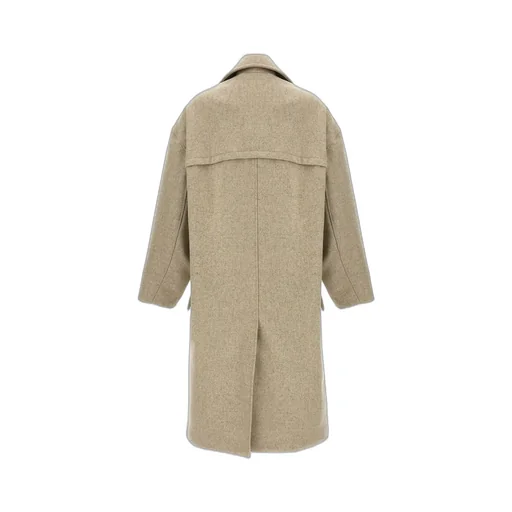 Double-Breasted Wool Coat