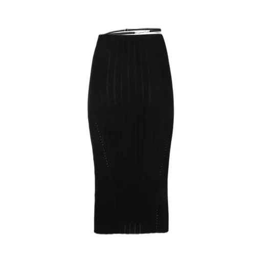 Ribbed Maxi Skirt