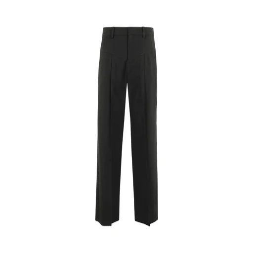 High-Waisted Tailored Trousers