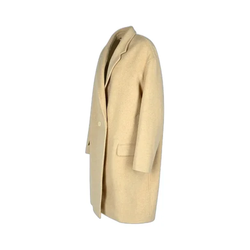 Double-Breasted Wool Coat