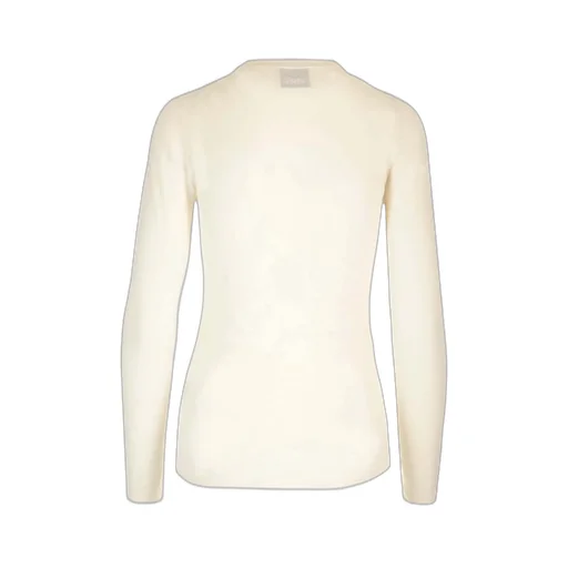 Ruched Keyhole Neck Long Sleeve Top