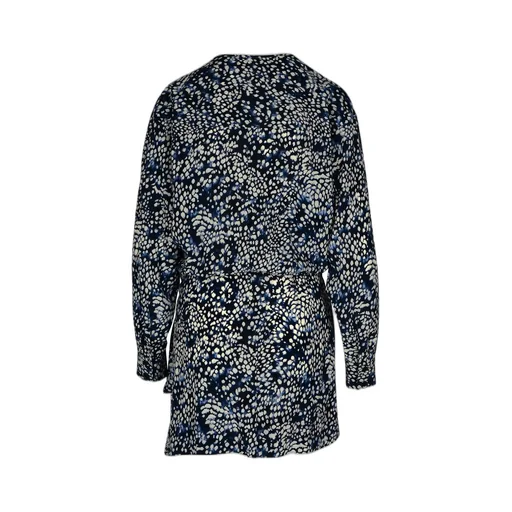 Printed Wrap Dress
