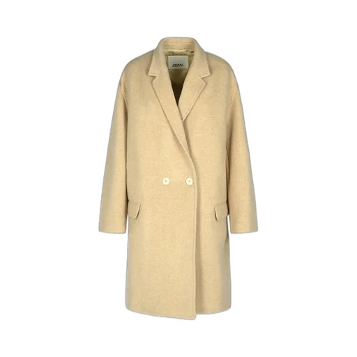 Double-Breasted Wool Coat