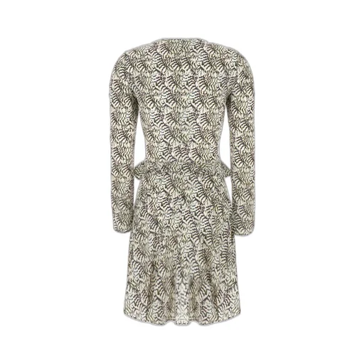 Printed Ruffle Dress