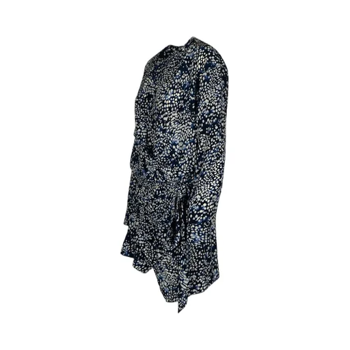 Printed Wrap Dress