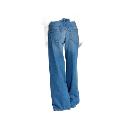 High-Waisted Wide-Leg Jeans