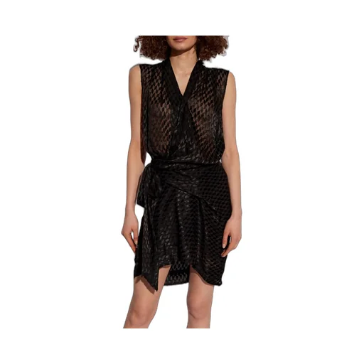 Sleeveless Wrap Dress