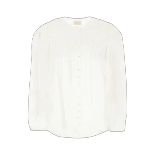 Broderie Anglaise Cotton Blouse