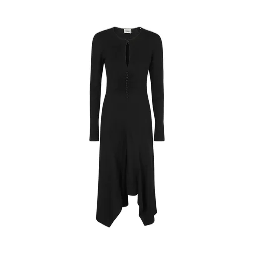 Ribbed Knit Midi Dress