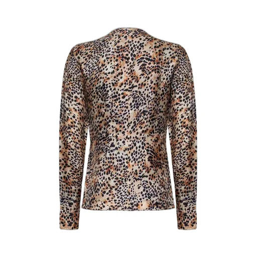Leopard Print Zip Jacket
