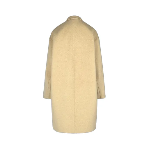 Double-Breasted Wool Coat