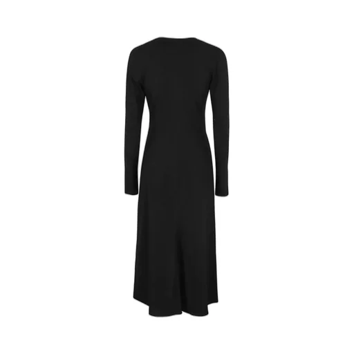 Ribbed Knit Midi Dress