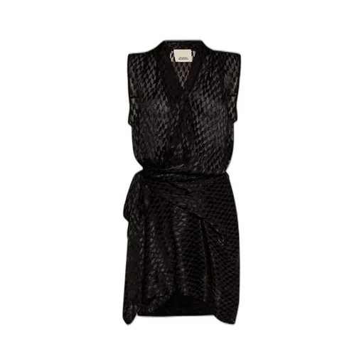 Sleeveless Wrap Dress