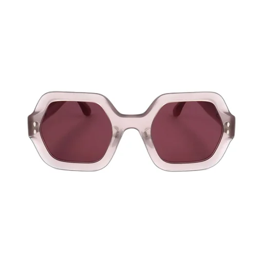 Hexagonal Frame Sunglasses