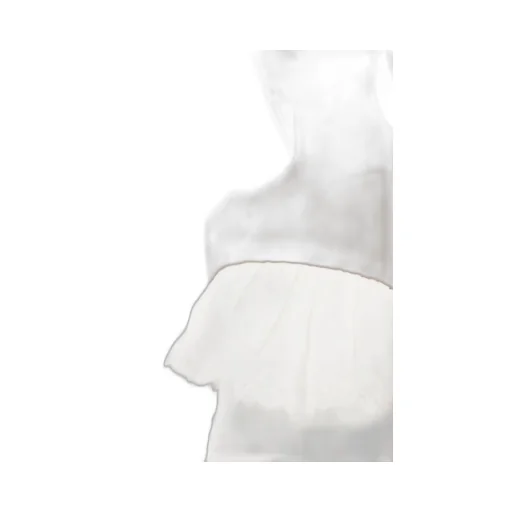 Strapless Ruffled Mini Dress