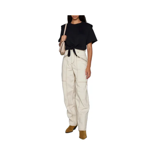 High-Waisted Cargo Pants