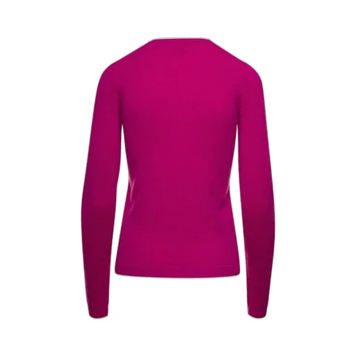 Long Sleeve Knit Top With Cut-Out Shoulders