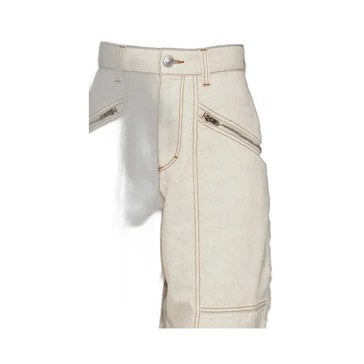High-Waisted Cargo Pants