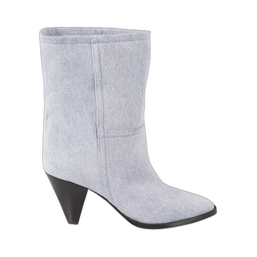 Denim Ankle Boots
