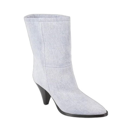 Denim Ankle Boots