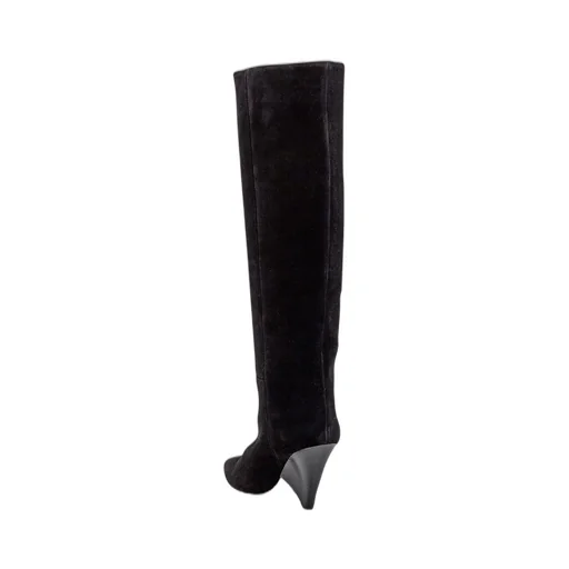 Knee-High Suede Boots