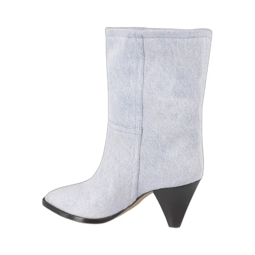 Denim Ankle Boots