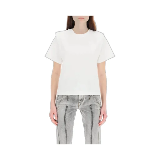 T-Shirt With Padded Shoulders