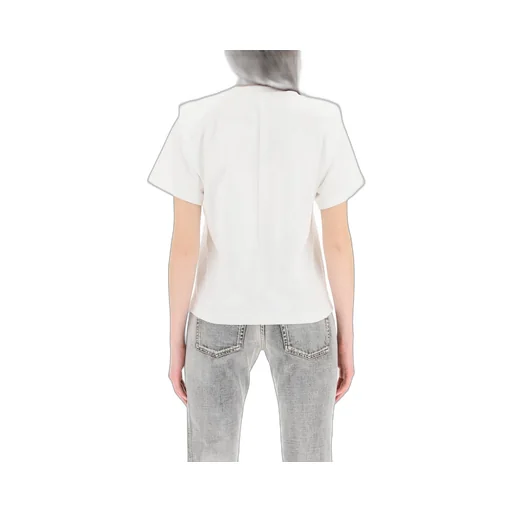 T-Shirt With Padded Shoulders