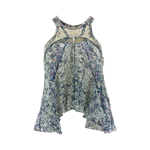 Embellished Halter Top