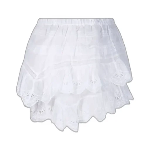 Tiered Lace Mini Skirt