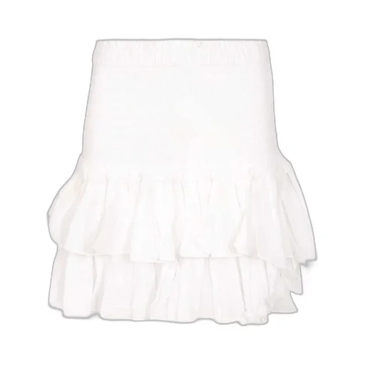 Tiered Ruffle Mini Skirt