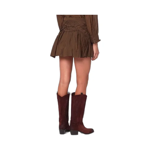 Tiered Ruffle Mini Skirt
