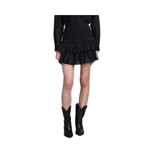 Tiered Ruffle Mini Skirt