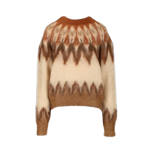 Geometric Pattern Knit Sweater