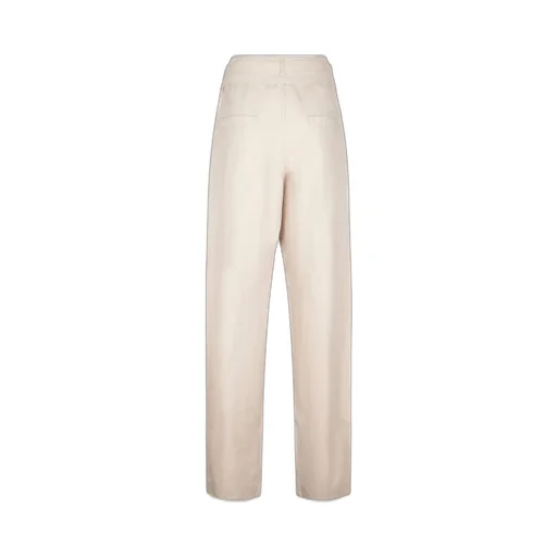 Pleated Wide-Leg Trousers