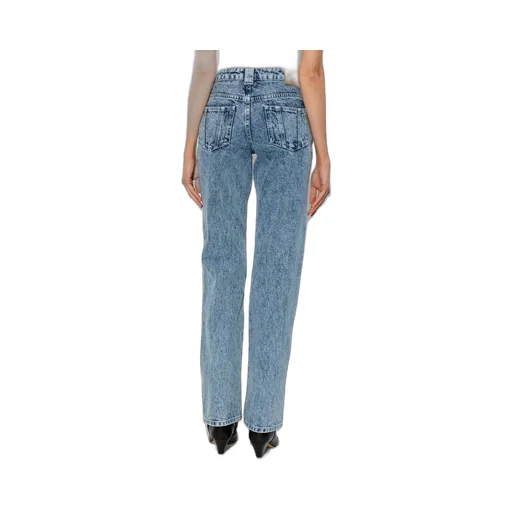 High-Rise Straight Leg Jeans