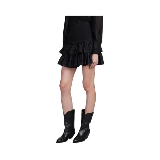 Tiered Ruffle Mini Skirt