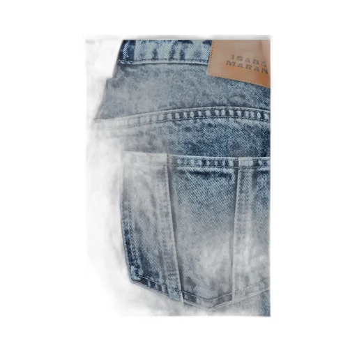 High-Rise Straight Leg Jeans
