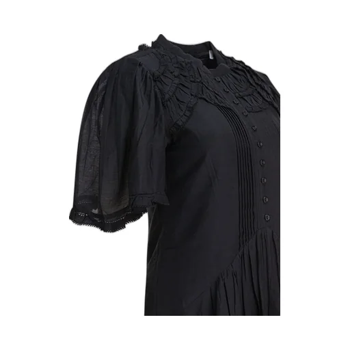 Ruffled Cotton Dress