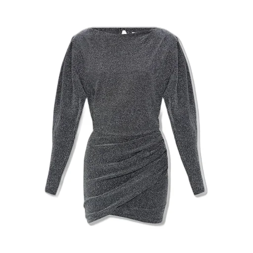 Sparkling Ruched Mini Dress