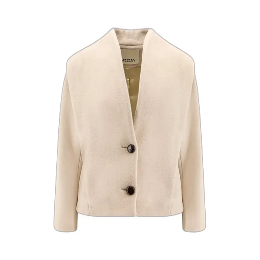 Wool Blend Cropped Jacket