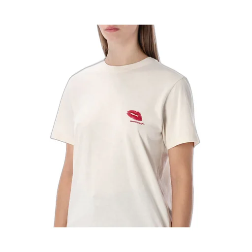 T-Shirt With Kiss Print