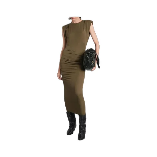 Ruched Midi Dress