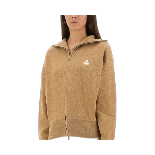 Zip-Up Knit Jacket