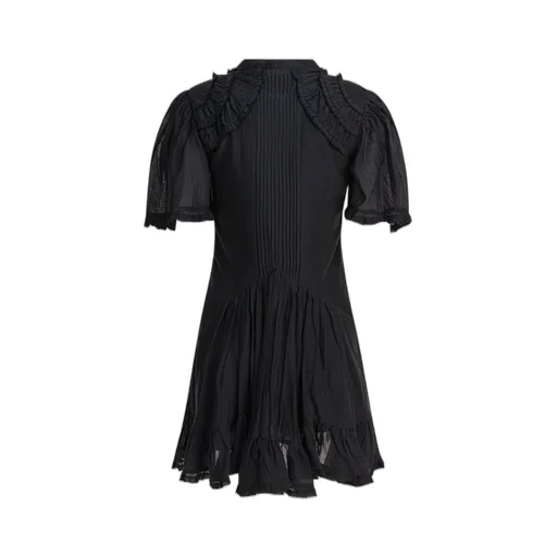 Ruffled Cotton Dress
