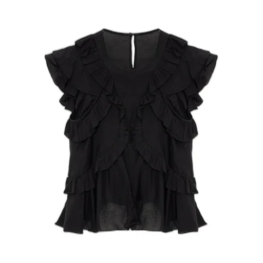 Ruffled Tiered Top