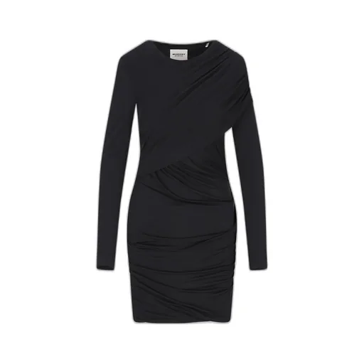 Ruched Long Sleeve Dress